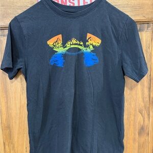 Under Armour Black Crew Neck Shirt